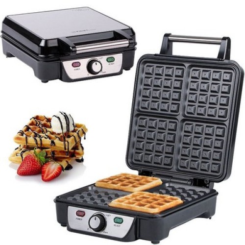 WAFFLE MAKER  FA-5305-3 BLACK/INOX 1100W 4 ΘΕΣΕΩΝ